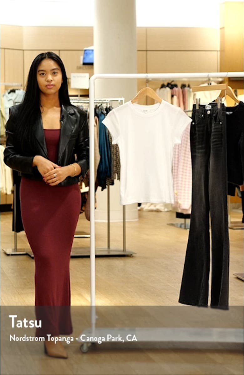 Faye Crewneck Tee, sales video thumbnail