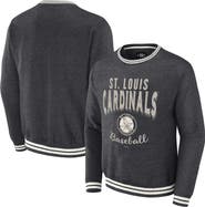 Darius Rucker Collection by Fanatics Men's Darius Rucker Collection by Fanatics  Heather Charcoal St. Louis Cardinals Vintage Pullover Sweatshirt