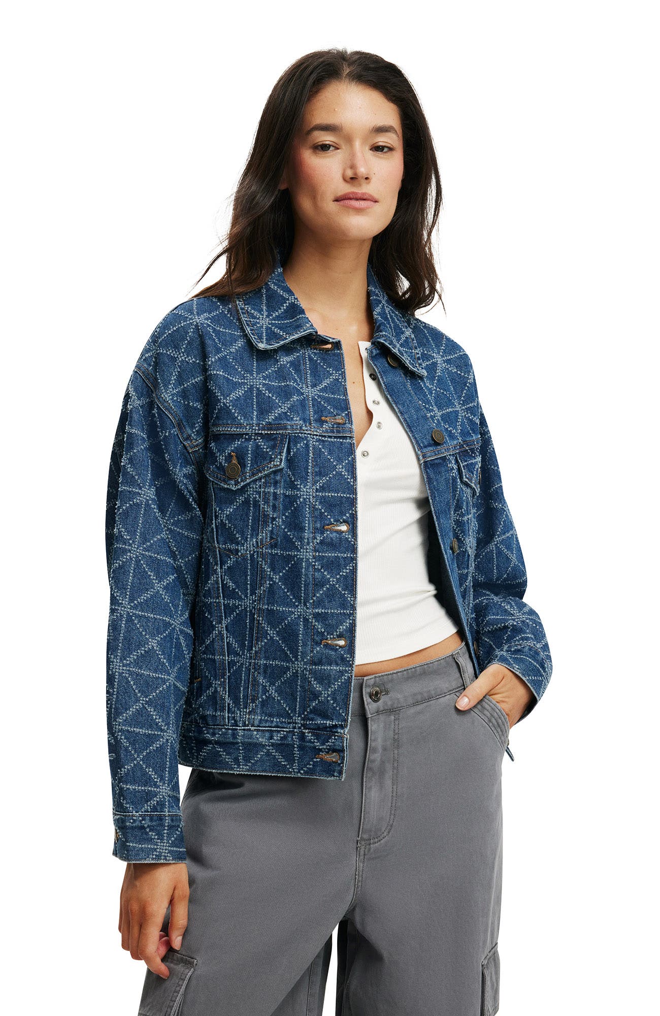 Cotton On Women's 91 Denim Jacket (Women) | Nordstrom