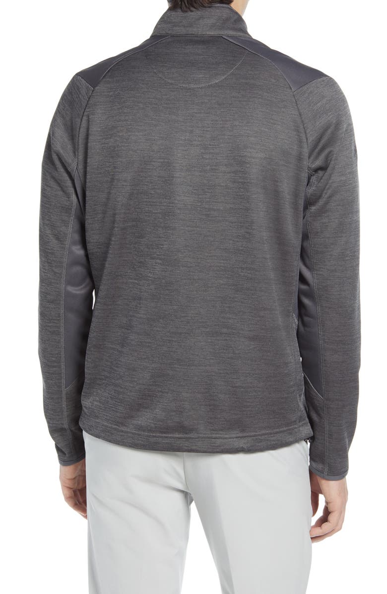Callaway Golf<sup>®</sup> Swing Tech Dual Action Aquapel Water Repellent Men's Quarter Zip Pullover, Alternate, color,