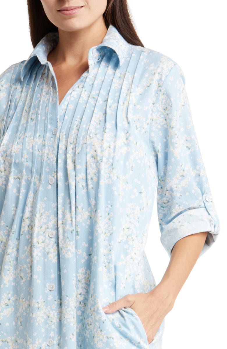 Papinelle Cherry Blossom Print Nightgown, Alternate, color, 