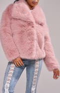 AZALEA WANG Regina Faux Fur Jacket