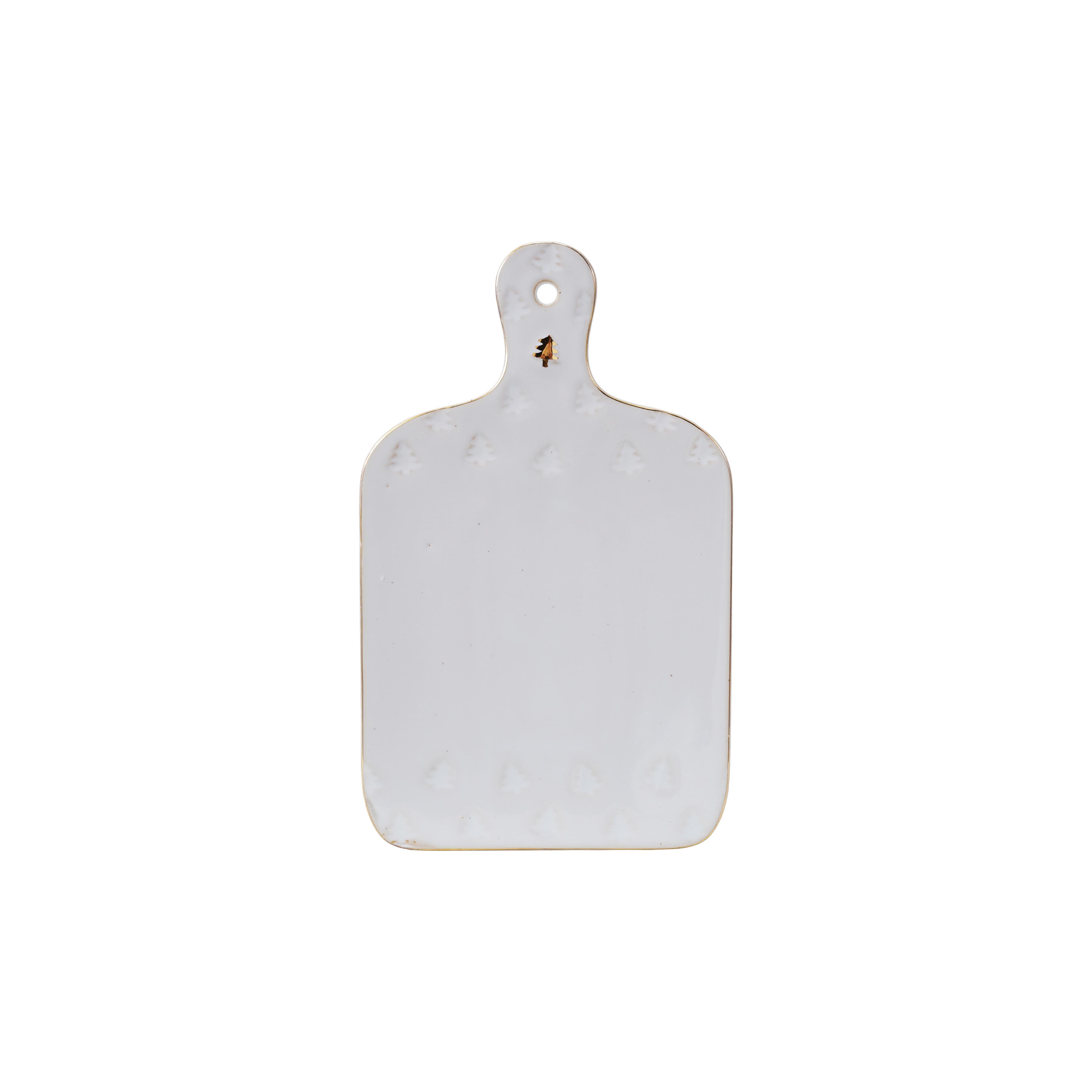 Storied Home Debossed Stoneware Cheese/Cutting Board with Trees and ...