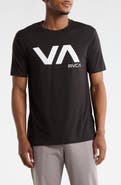 RVCA Logo Blur Sport T-Shirt