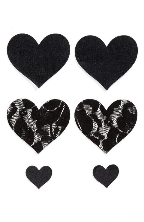 by Bristols Six Heart Nipple Covers
