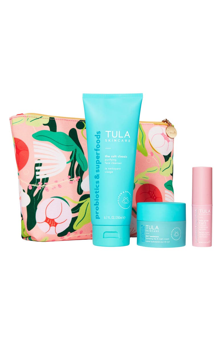TULA Skincare The Cult Classic Cleanser Set-$122 Value, Main, color,