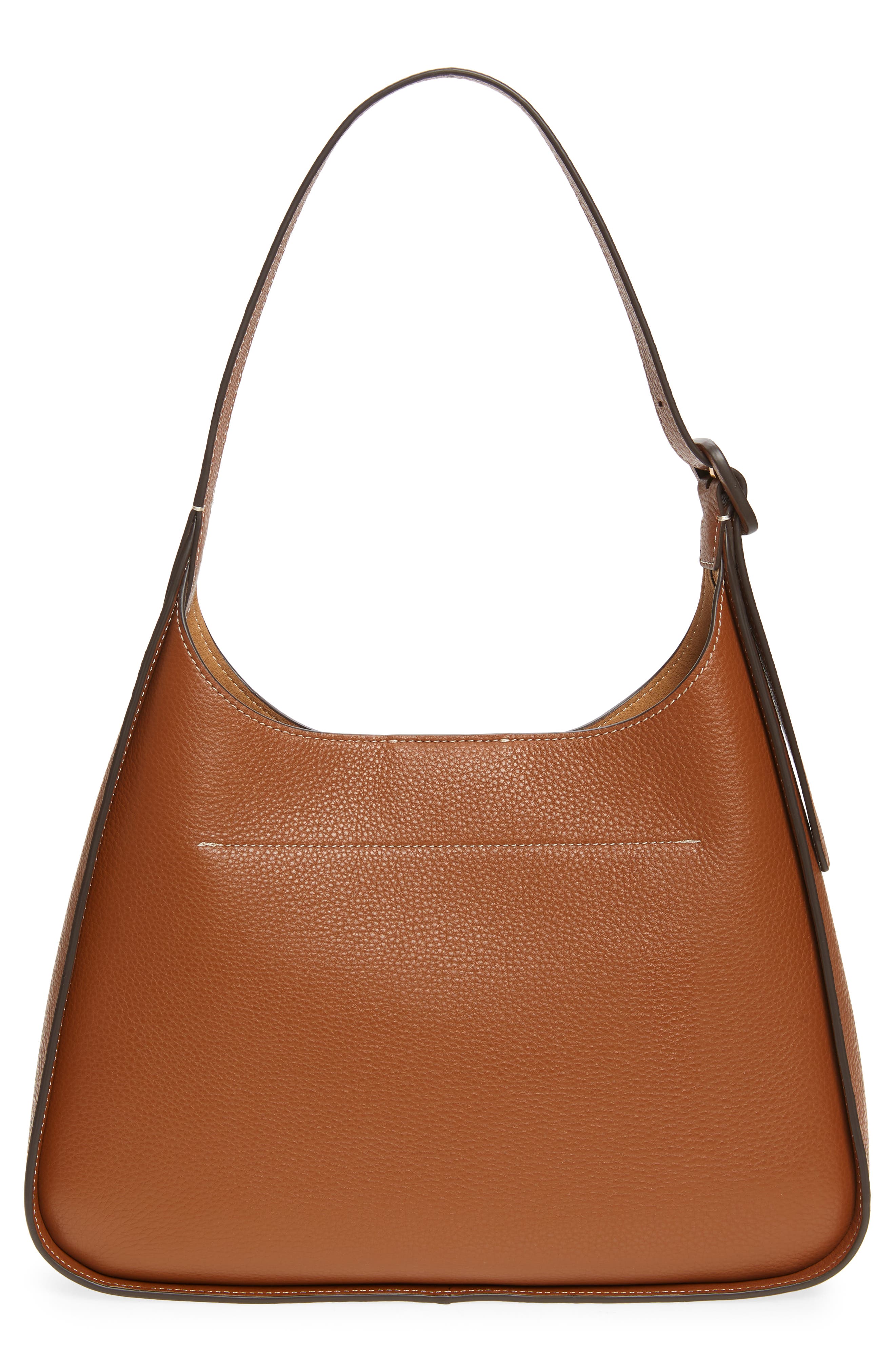 Tory Burch Miller Leather Hobo Bag, Alternate, color, 