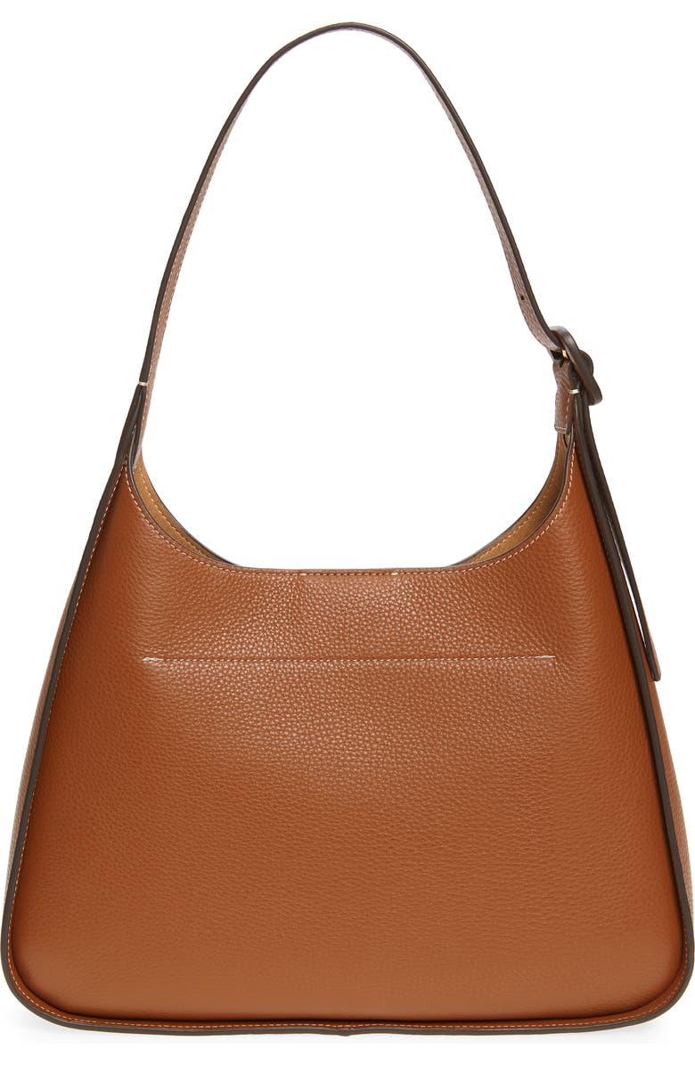 Tory Burch Miller Leather Hobo Bag, Alternate, color,