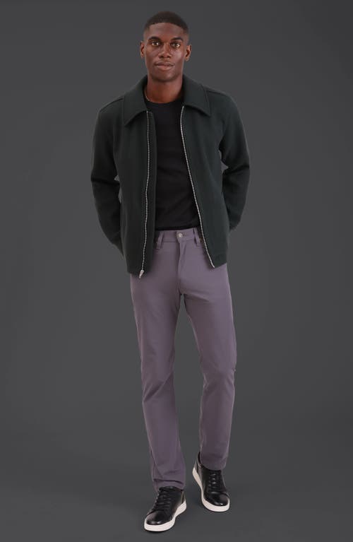 Bagatelle Knit Bomber Jacket In Black