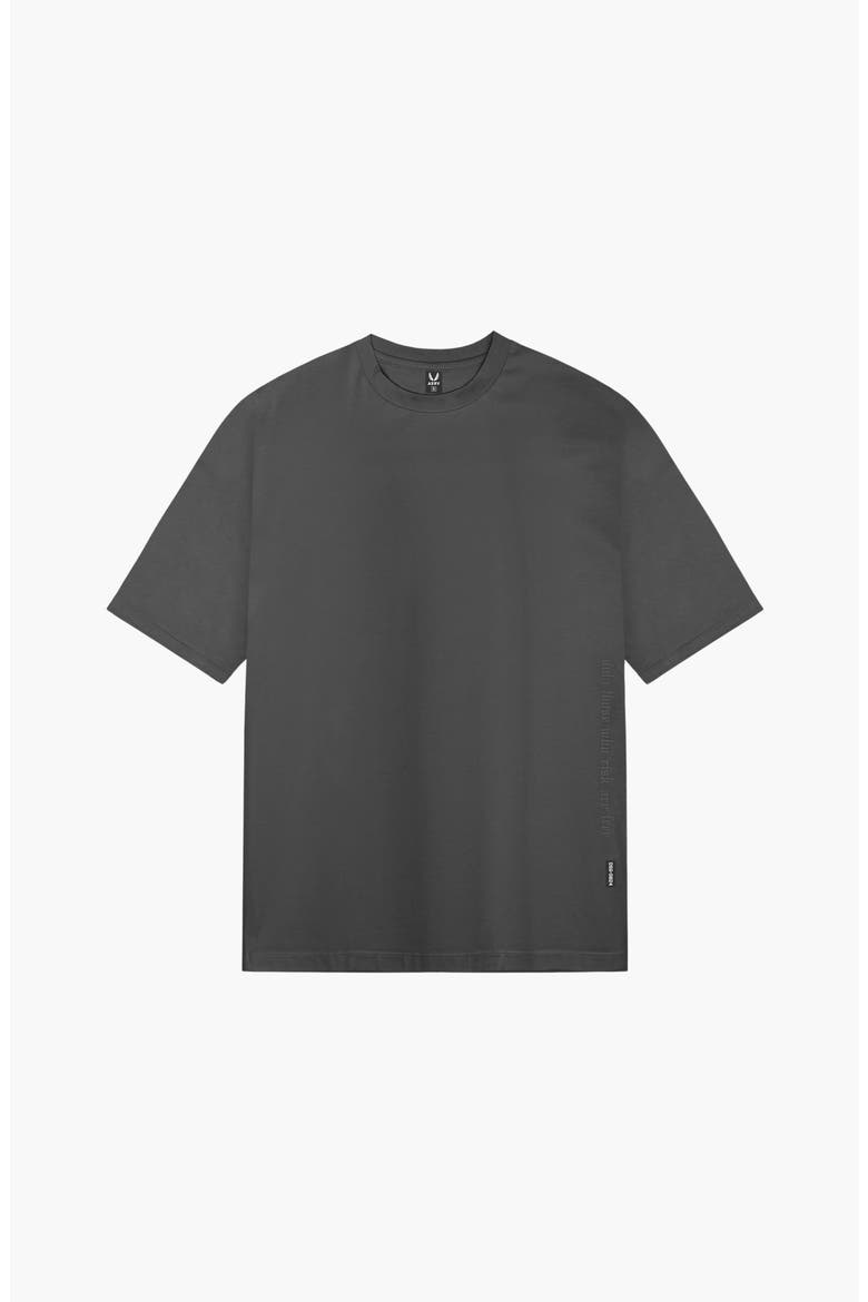 Supima Oversized Tee, Main, color, Space Grey