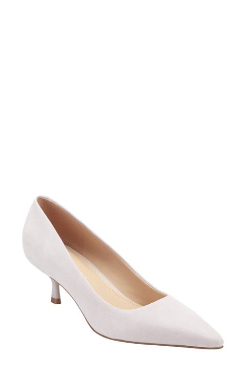 Calynna Pointed Toe Kitten Heel Pump (Women)