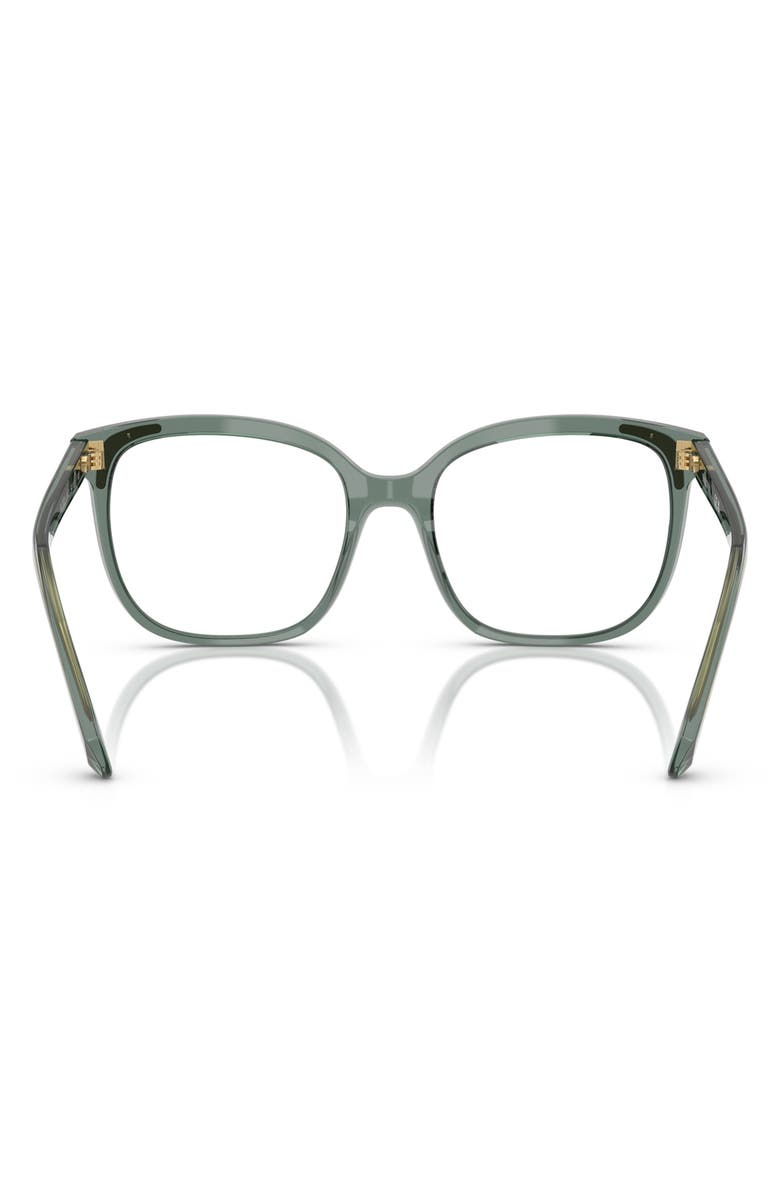Swarovski 52mm Butterfly Optical Glasses, Alternate, color, Transparent Green/ Demo Lens