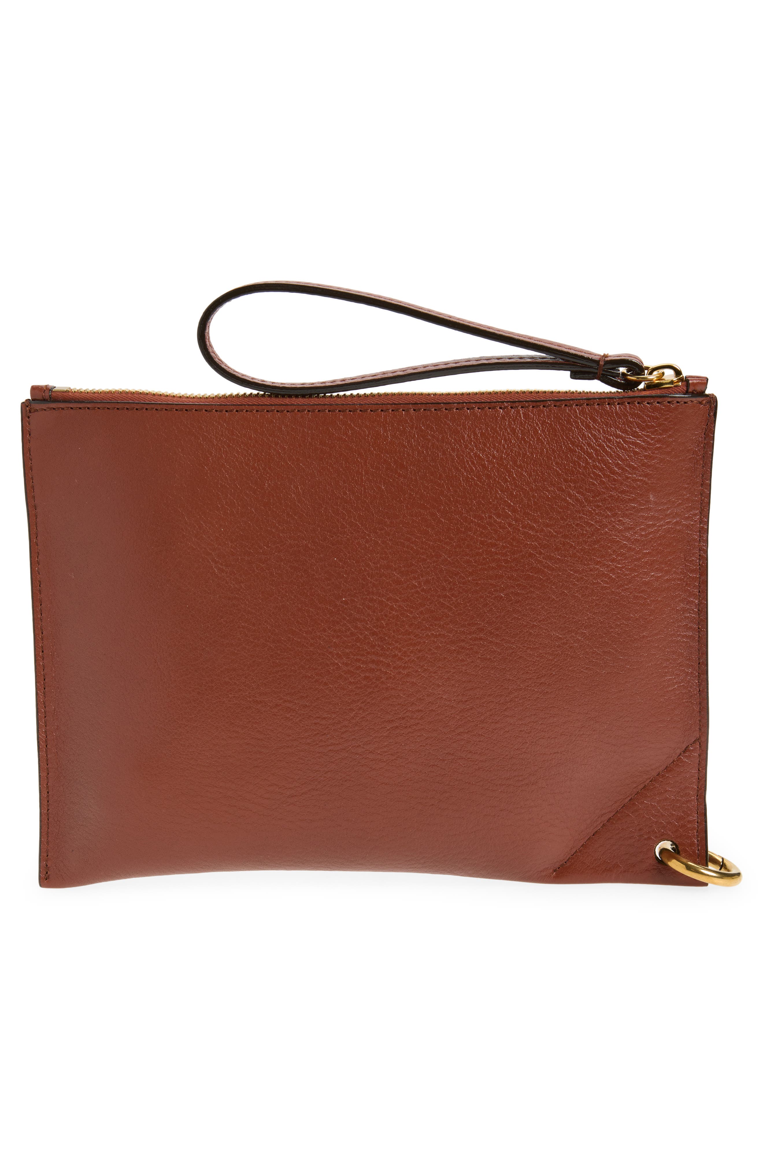 Spin Leather Pouch, Alternate, color, BLUSHY BROWN