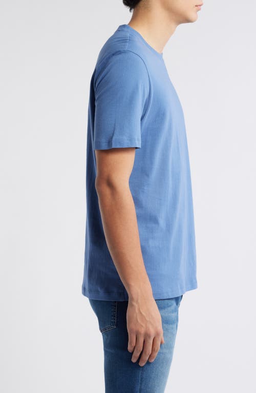 Hugo Boss Hugo Danetchorb Logo Graphic T-shirt In Open Blue