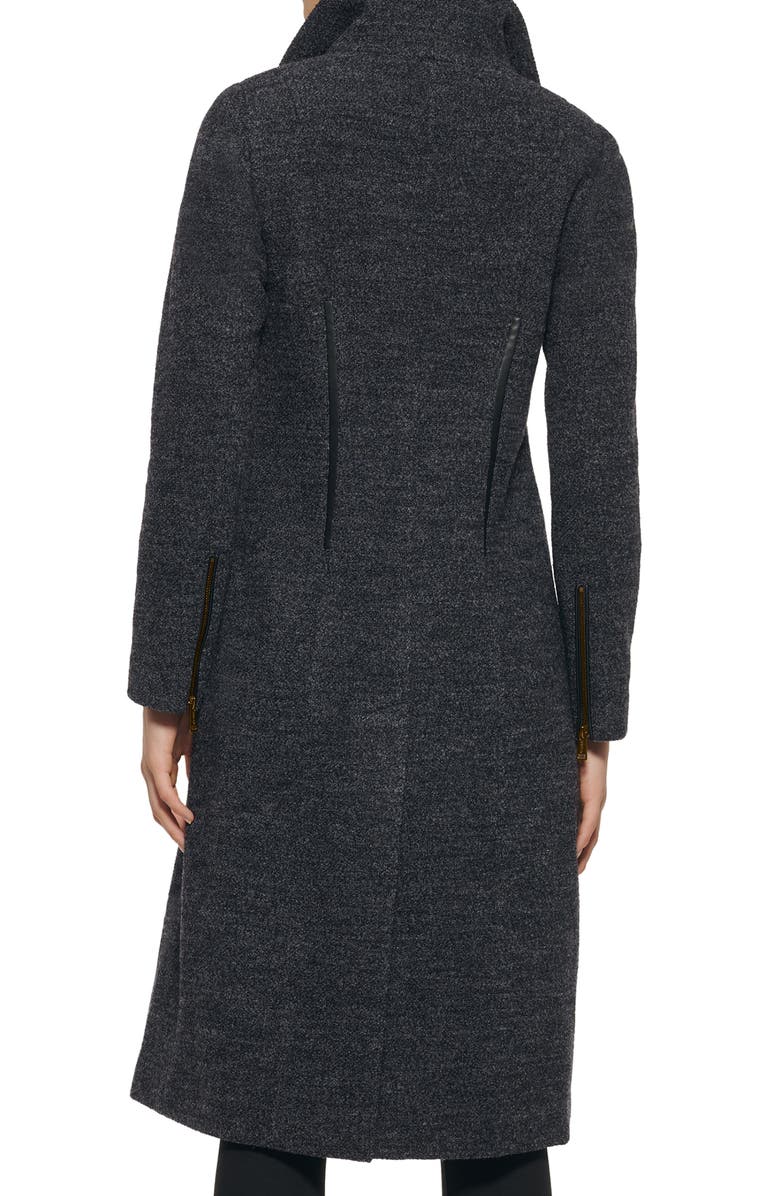 GUESS Double Breasted Coat, Alternate, color,