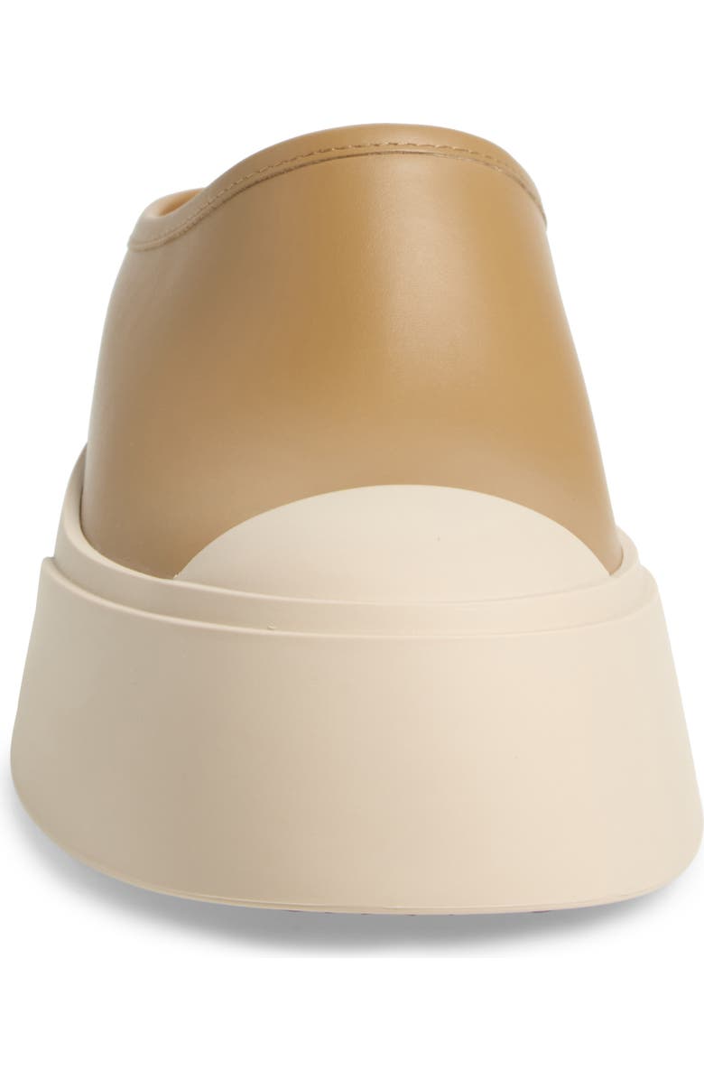 Marni Pablo Leather Mule Sneaker, Alternate, color, Cream