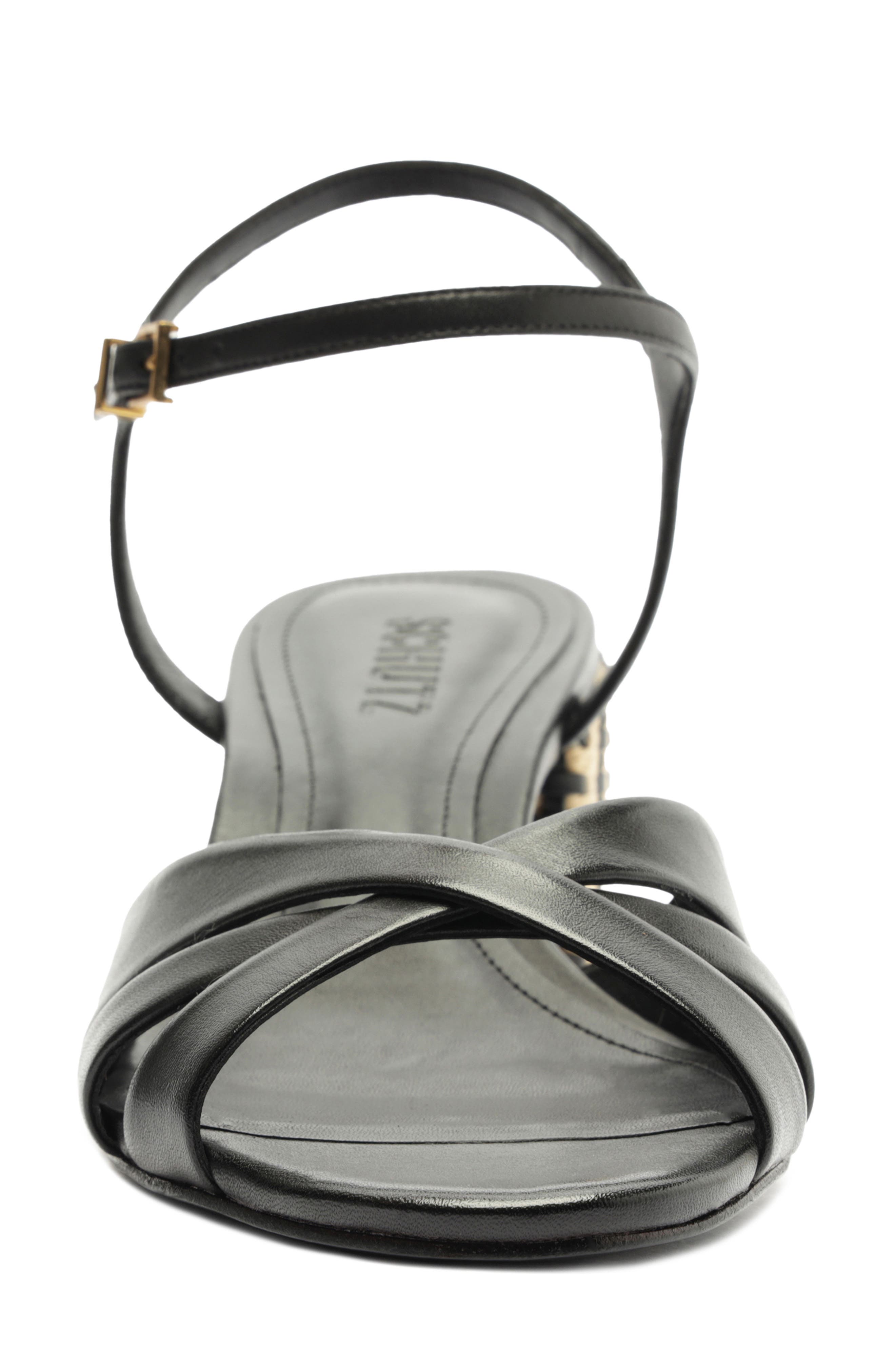 Schutz Keefa Woven Sandal, Alternate, color, 