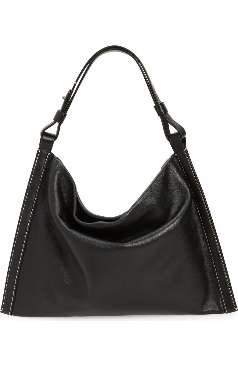 Proenza Schouler White Label Minetta Leather Shoulder Bag, Main, color,