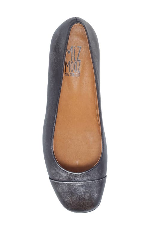 Miz Mooz Gilda Cap Toe Pump In Gray