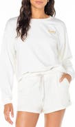 Roxy Surfing by Moonlight Embroidered Graphic Sweatshirt