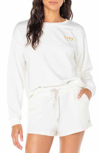 Roxy Surfing by Moonlight Embroidered Graphic Sweatshirt