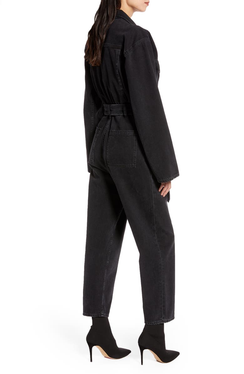 AGOLDE Tatum Cotton Denim Jumpsuit, Alternate, color, 