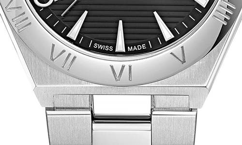 Ferragamo Men's Swiss Vega Stainless Steel Bracelet Watch 40mm In Stainless Steel