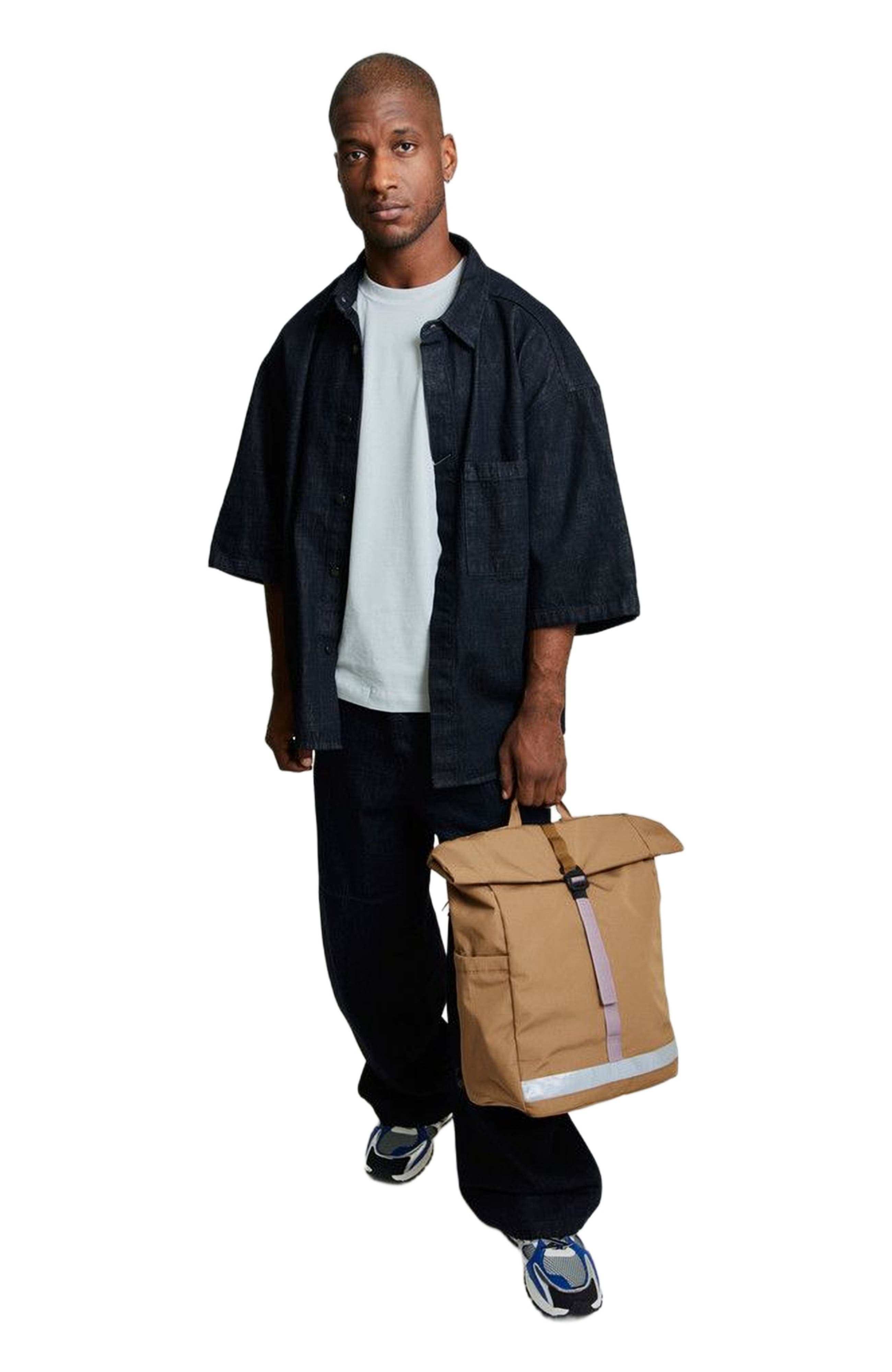 Lars Roll Backpack, Alternate, color, TOFFEE