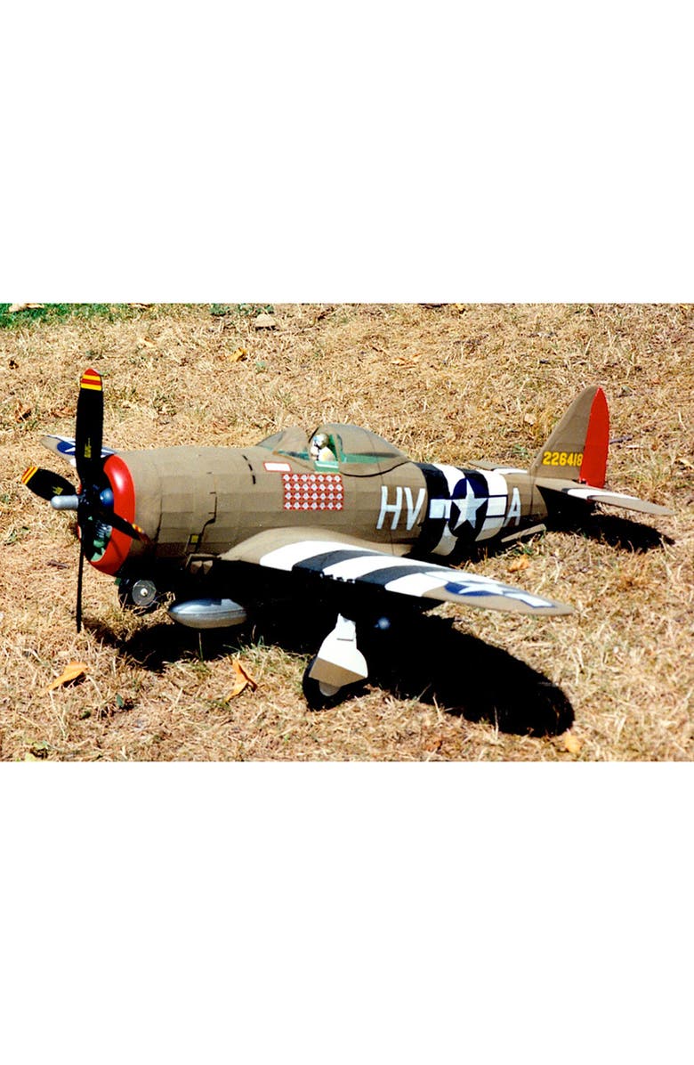 Guillow's P47D Thunderbolt Model Kit, Alternate, color, Multicolored