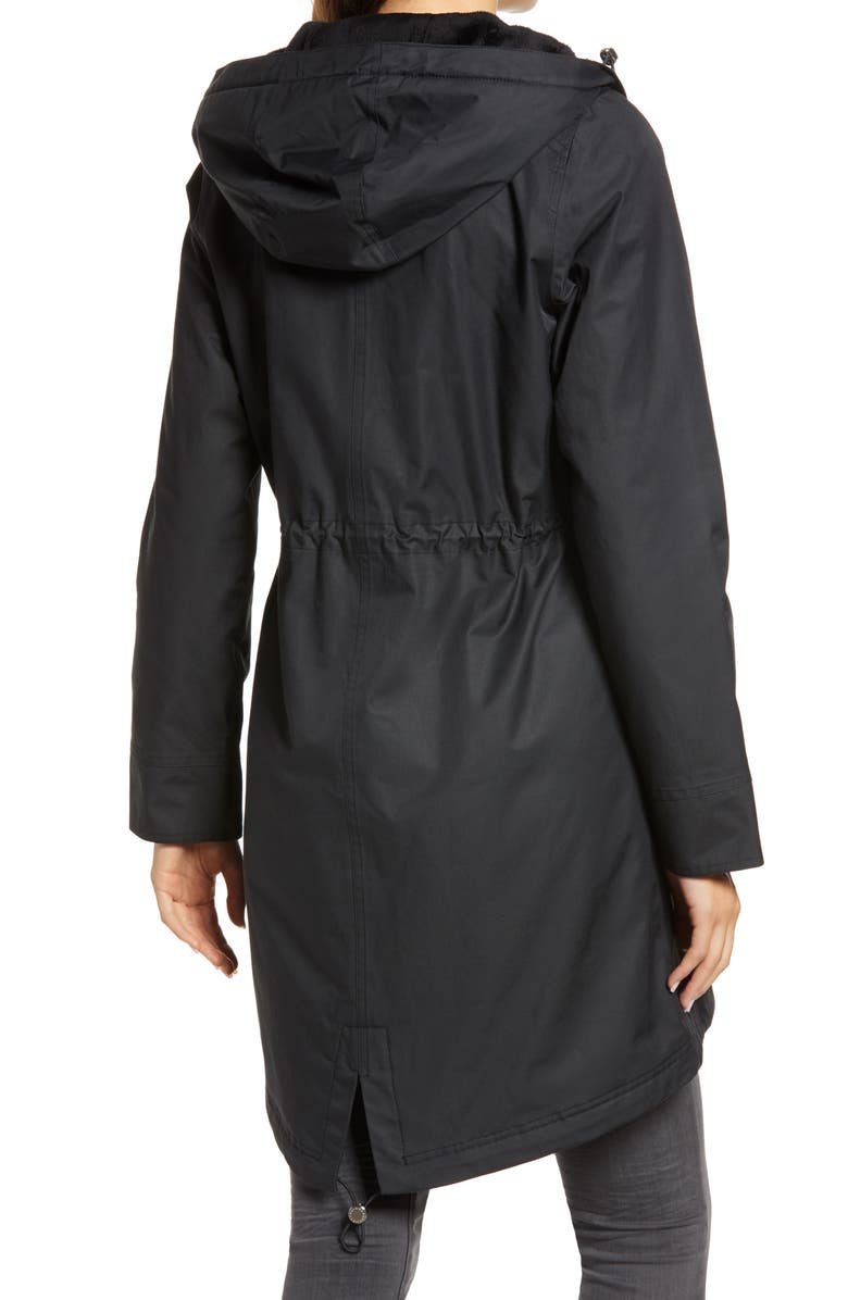 Barbour Perthshire Waterproof Hooded Raincoat, Alternate, color, 