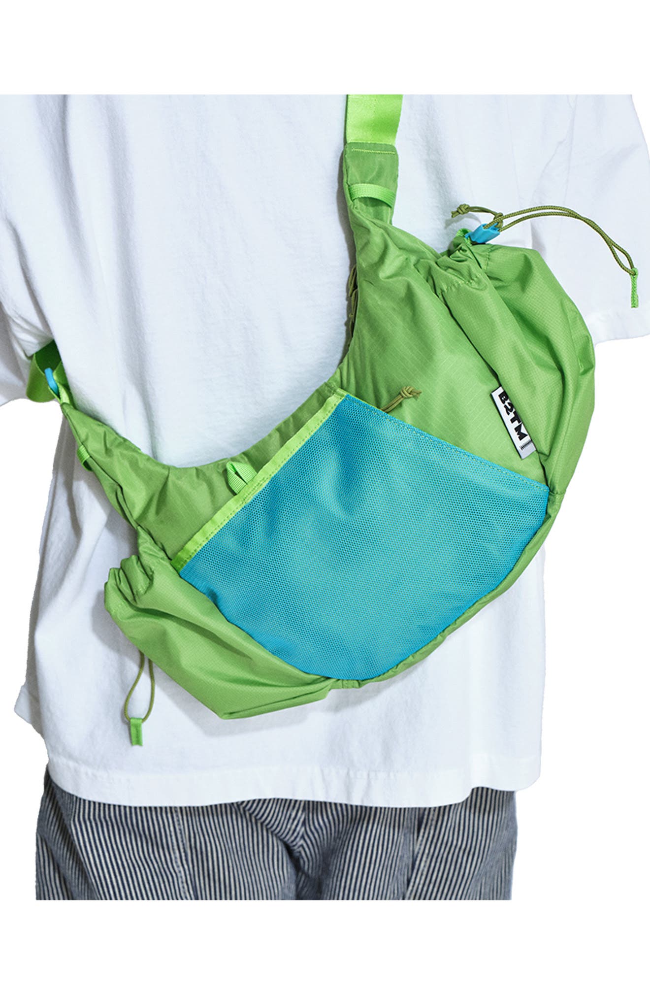 Crescent Crossbody Bag, Alternate, color, LIME BREEZE