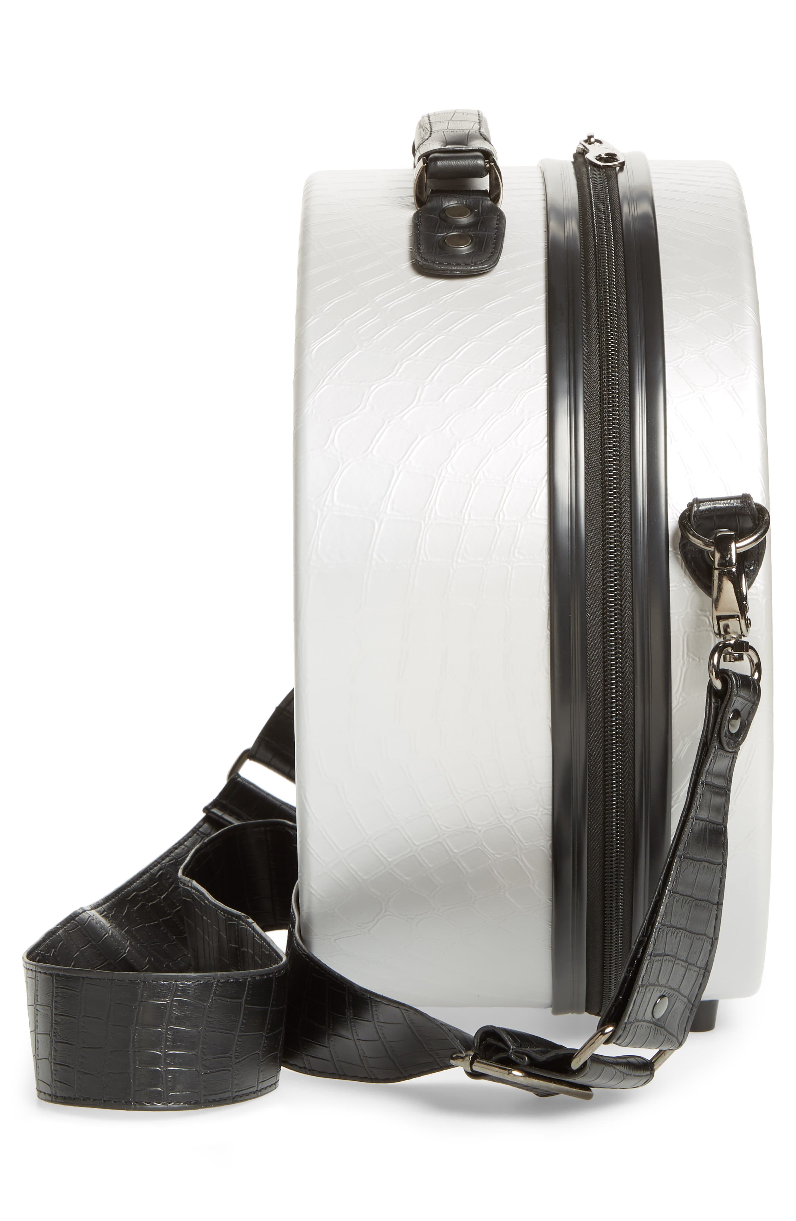 CALPAK Baye Small Hardcase Hat Box, Alternate, color, 