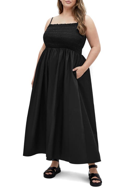 Jolie Fit & Flare Maxi Dress (Plus)