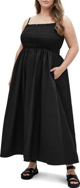 City Chic Jolie Fit & Flare Maxi Dress