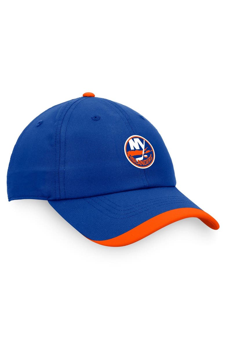 Men's Fanatics Branded Royal New York Islanders Authentic Pro Rink Pinnacle Adjustable Hat, Alternate, color, Royal