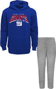 Outerstuff Youth  New York Giants Dynamic Duo Fleece Pullover Hoodie & Sweatpants Set
