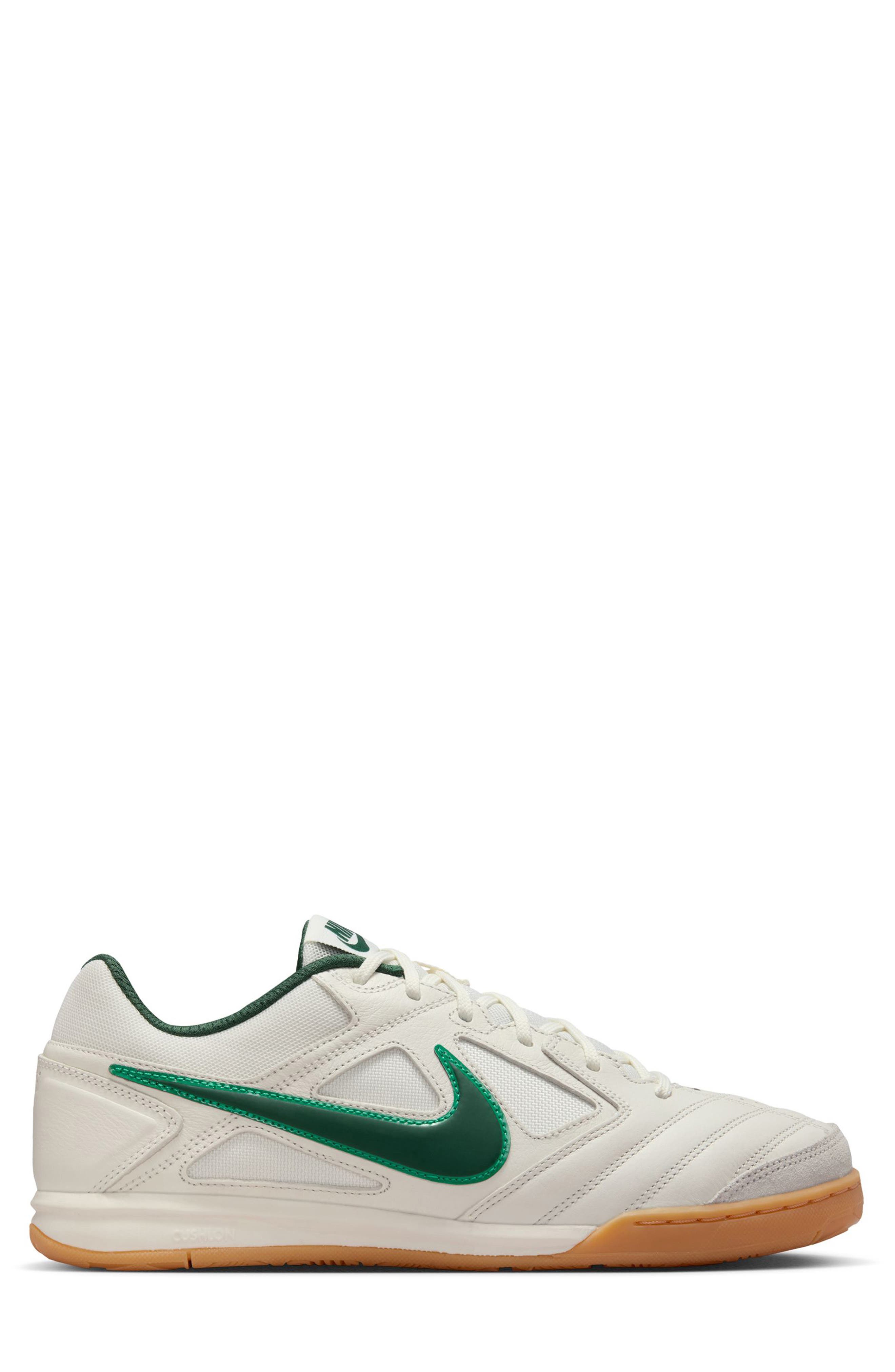 Nike Gato Soccer Sneaker, Alternate, color, Sail/ Stadium Green