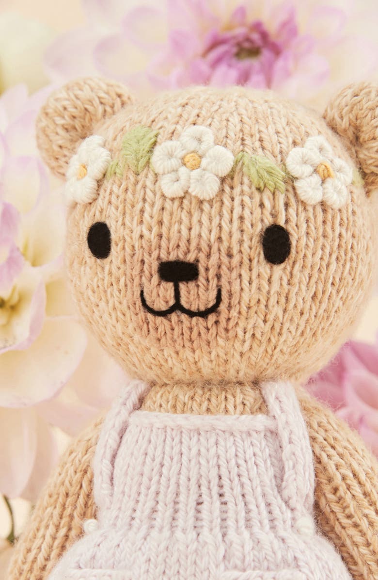 cuddle+kind Tiny Olivia The Honey Bear & Tiny House, Alternate, color, Brown
