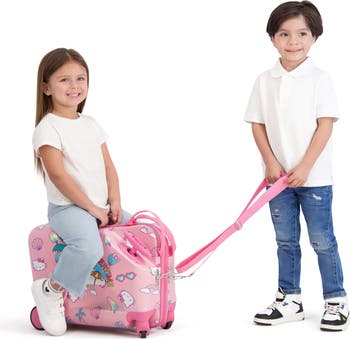 Hello Kitty Ride-on Luggage Summer Time Kids 14.5" luggage