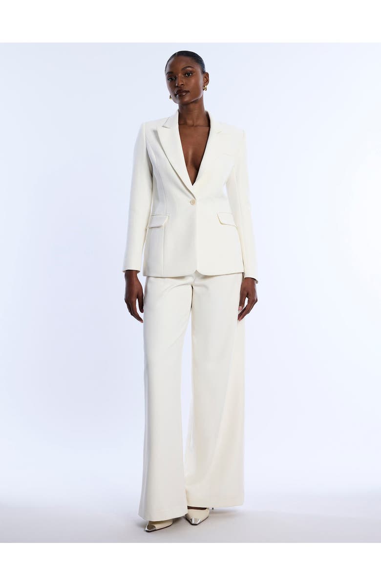 BCBGMAXAZRIA Pleat Front Wide Leg Pant, Alternate, color, 