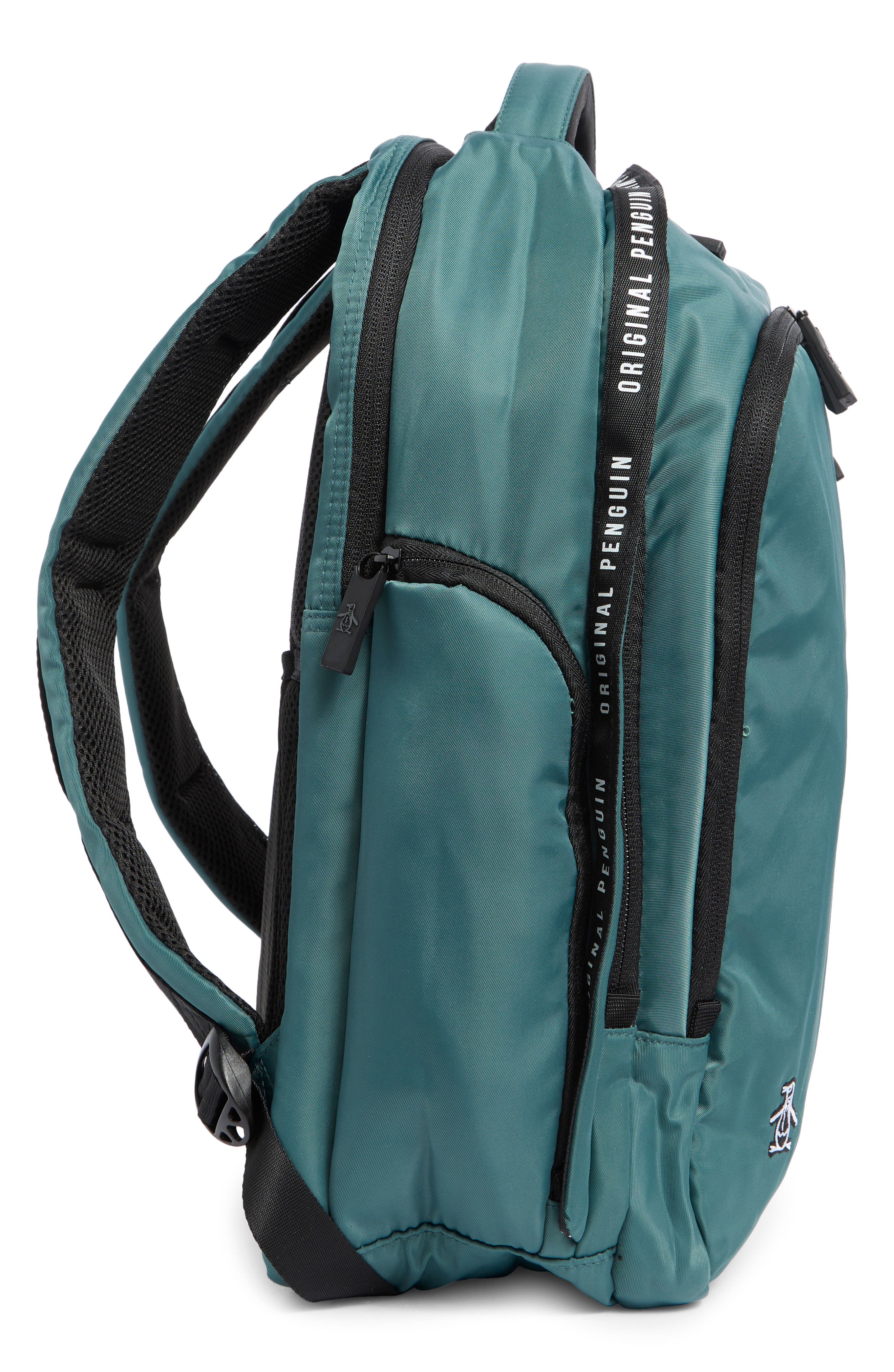 Original Penguin Soft Backpack, Alternate, color, Sea Pine