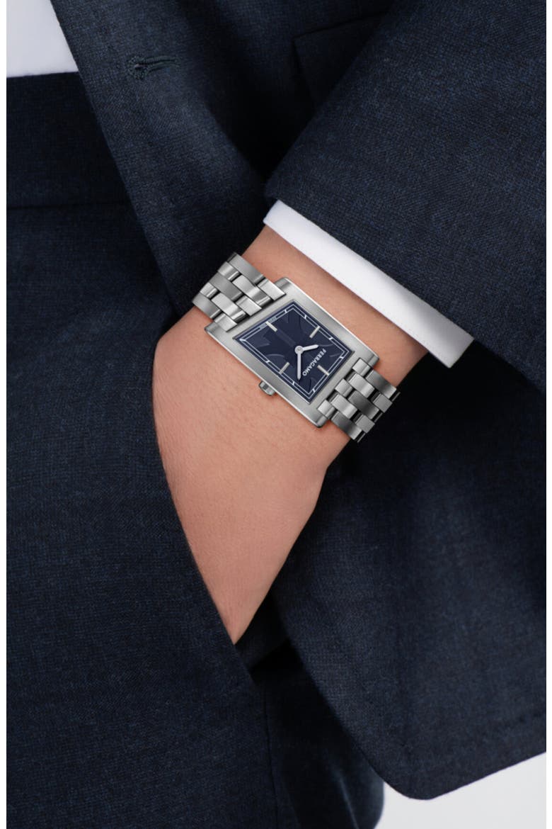 Asym00e9trique Bracelet Watch, Alternate, color, STAINLESS STEEL