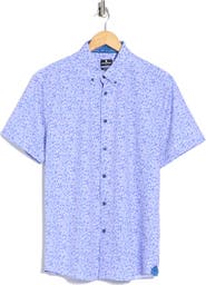 Brooklyn Brigade Mini Splatter Woven Short Sleeve Shirt