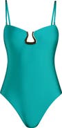 Sunshine 79 Solids Strapless One-Piece Swimsuit