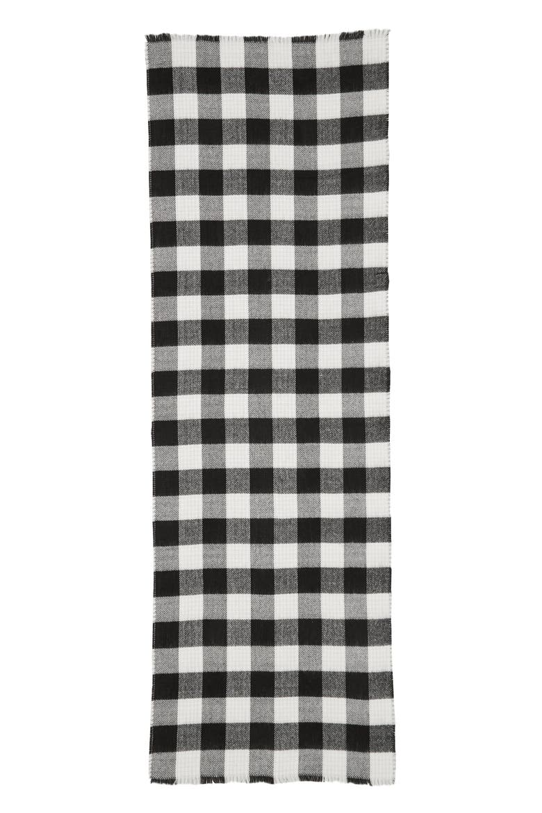Double Sided Blanket Wrap, Alternate, color, BLACK COMBO