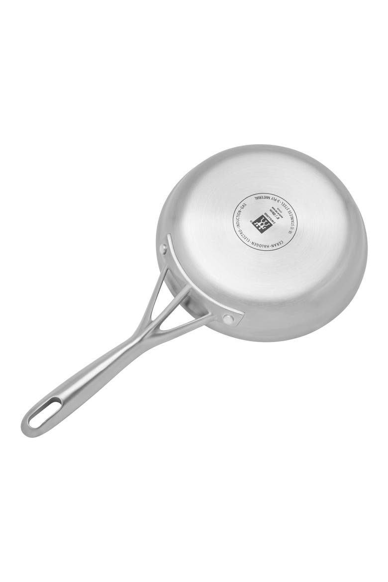Motion Stainless Steel 8-Inch Fry Pan, Alternate, color, STAINLESS STEEL