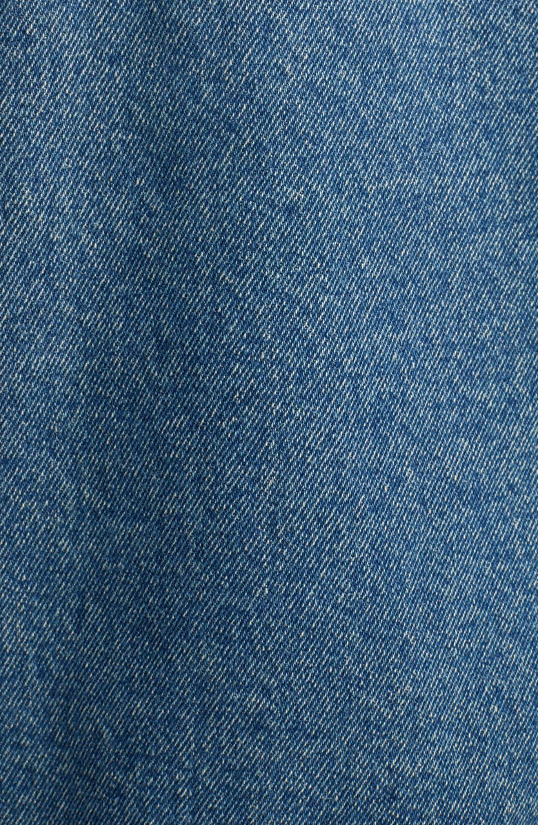 Balenciaga Big Fit Denim Trucker Jacket, Alternate, color,