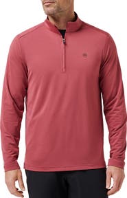 TravisMathew Heater Pro Quarter Zip Pullover