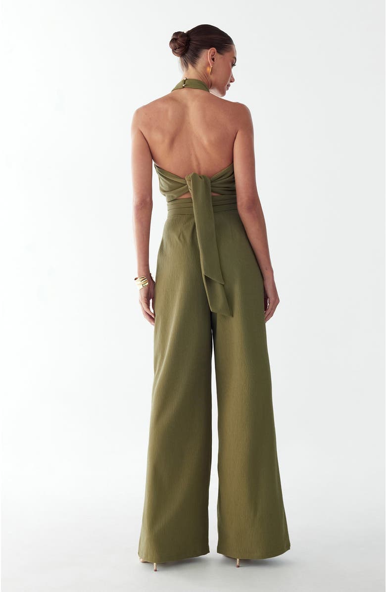 BWLDR Alma Jumpsuit, Alternate, color, Olive Green