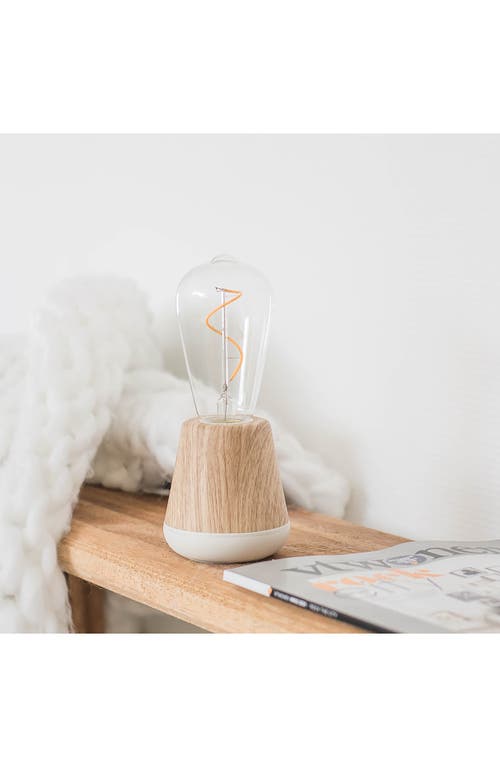 Ameico Humble One Wireless Table Lamp In Brown